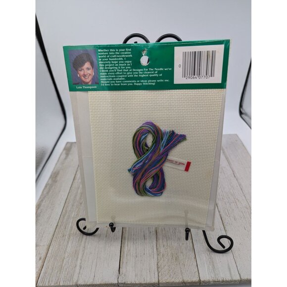 5x7 Counted Cross Stitch Kit "A Friend Is One Who Listens With The Heart" - Picture 4 of 4